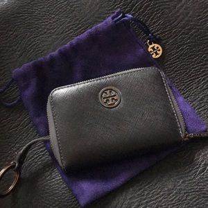 Tory Burch key ring wallet